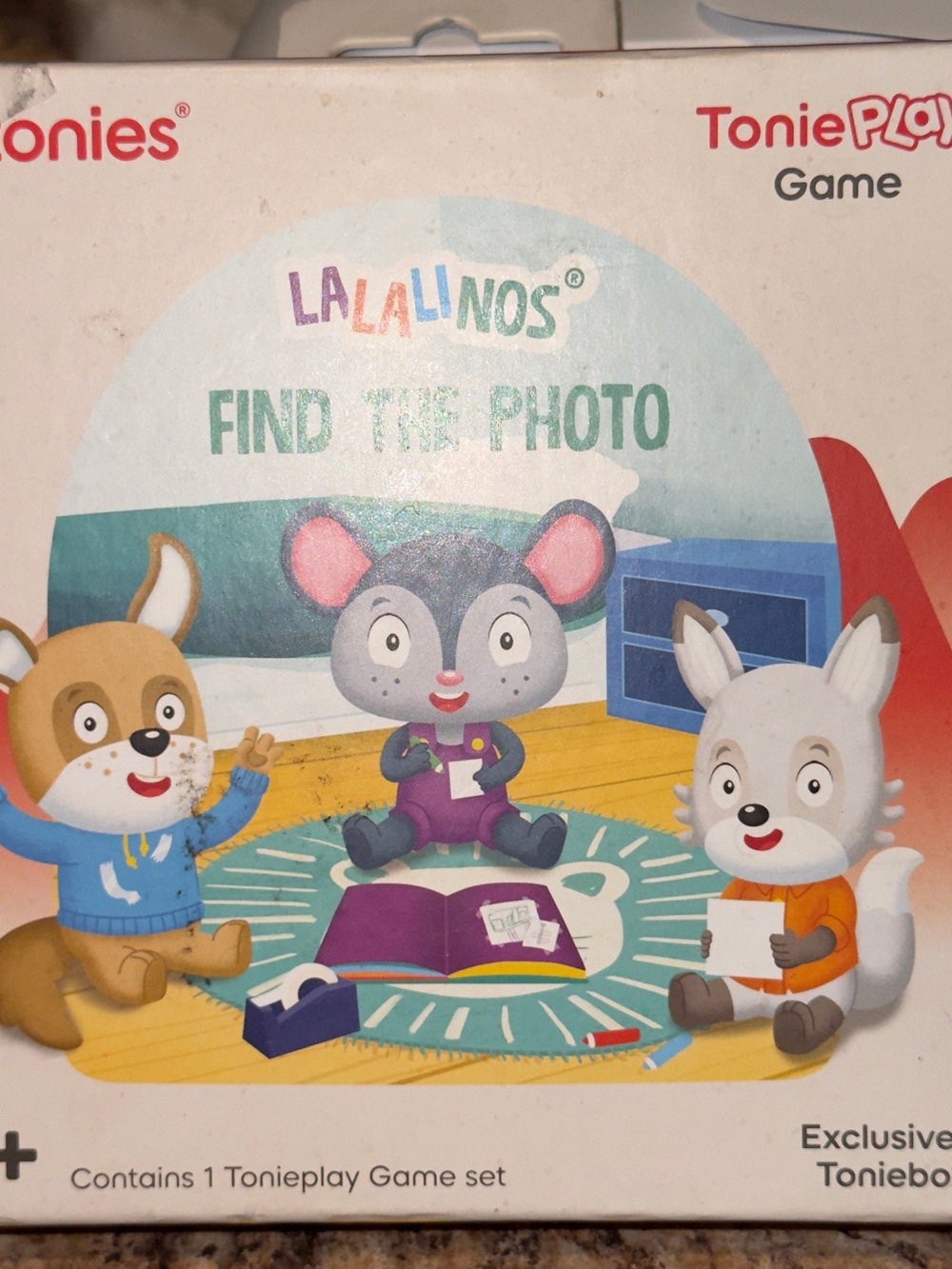 Tonies LaLaLinos Find The Photo Game - Multicolor Brand New